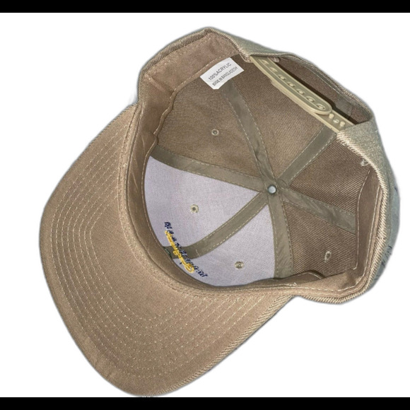 Mountain Conqueror Cap Hat Unisex Snapback Adjustable Brown Embroidered - Picture 9 of 9